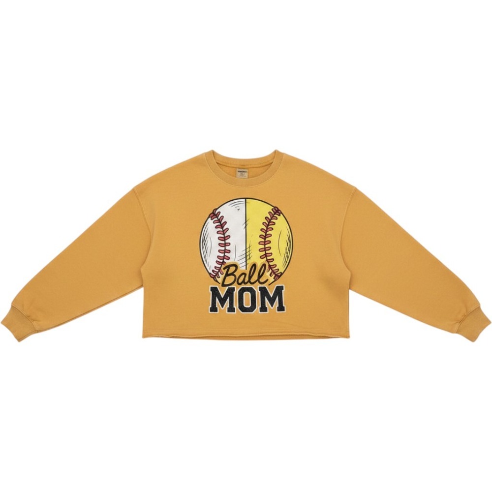 Ball Mom crew neck sweatshirt' Cotton ON‎ M 001